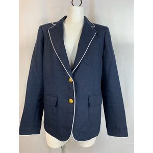 J Crew Linen Blazer